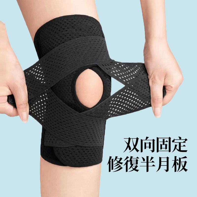 Meniscus Knee Brace for Joint Protection, Running, Cycling, Hiking, Football with Pressure Support