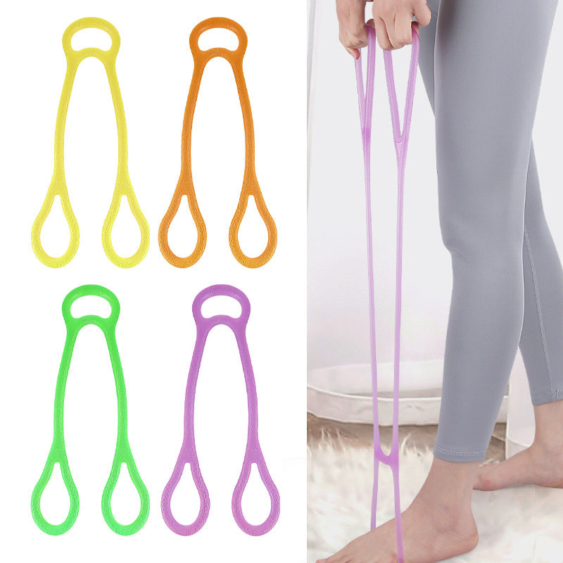Triple Loop Resistance Band for Yoga, Pilates, and Fitness Training