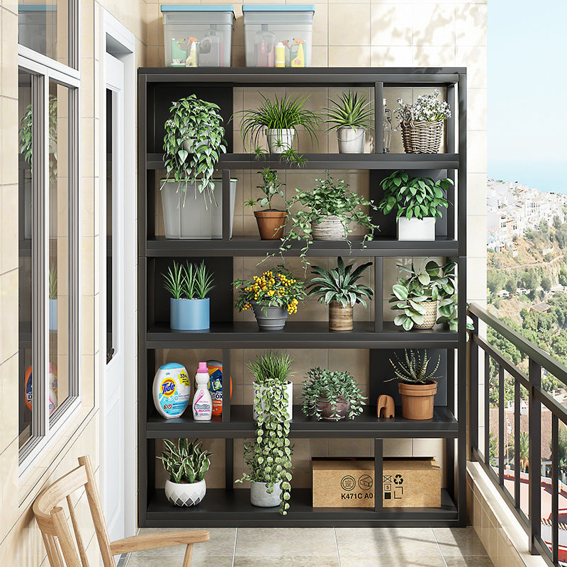 Multi-Tier Iron Art Plant Stand Room Divider for Balcony Living Room Indoor Outdoor