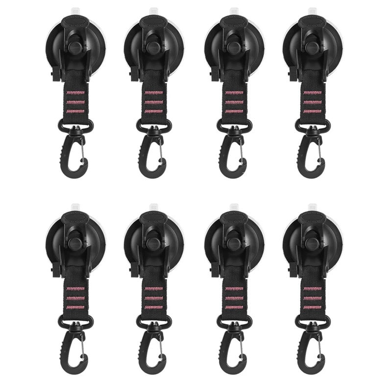Car Tent Suction Cup Anchor with Rotating Hook for Outdoor Travel