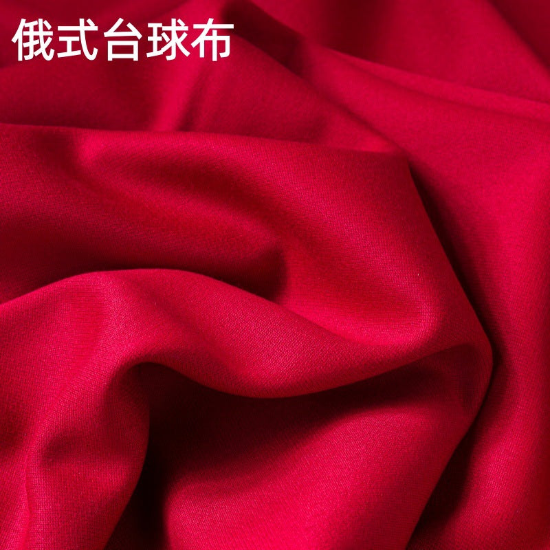 New Russian Billiard Table Cloth, Thickened Anti-Slip Snooker Pool Table Felt for Fast Ball Speed, Competition Grade