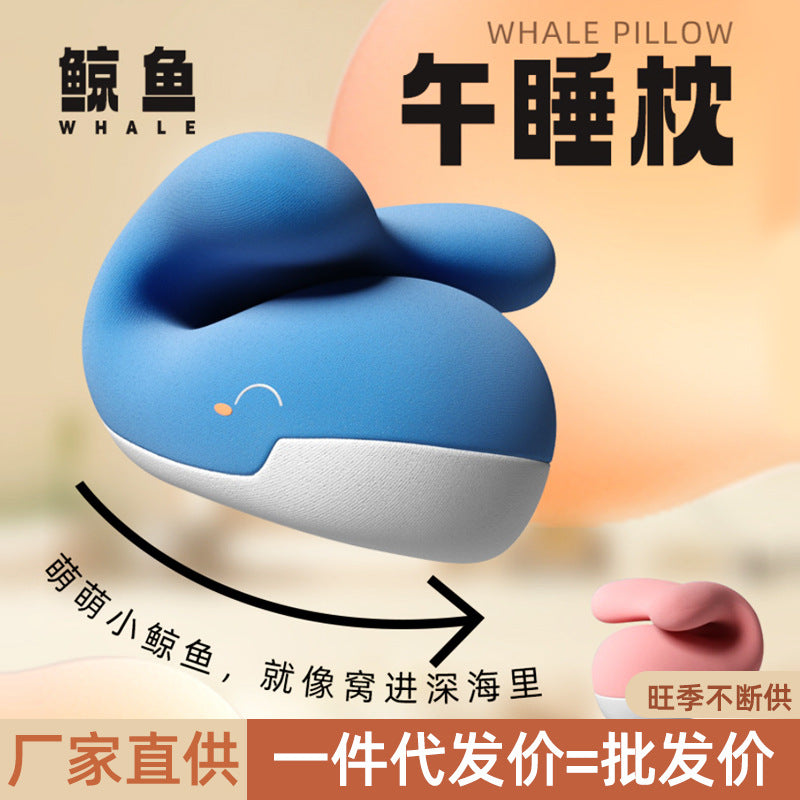 Kids' Portable Neck Support Nap Pillow for Desk Napping, Ergonomic Design for Students