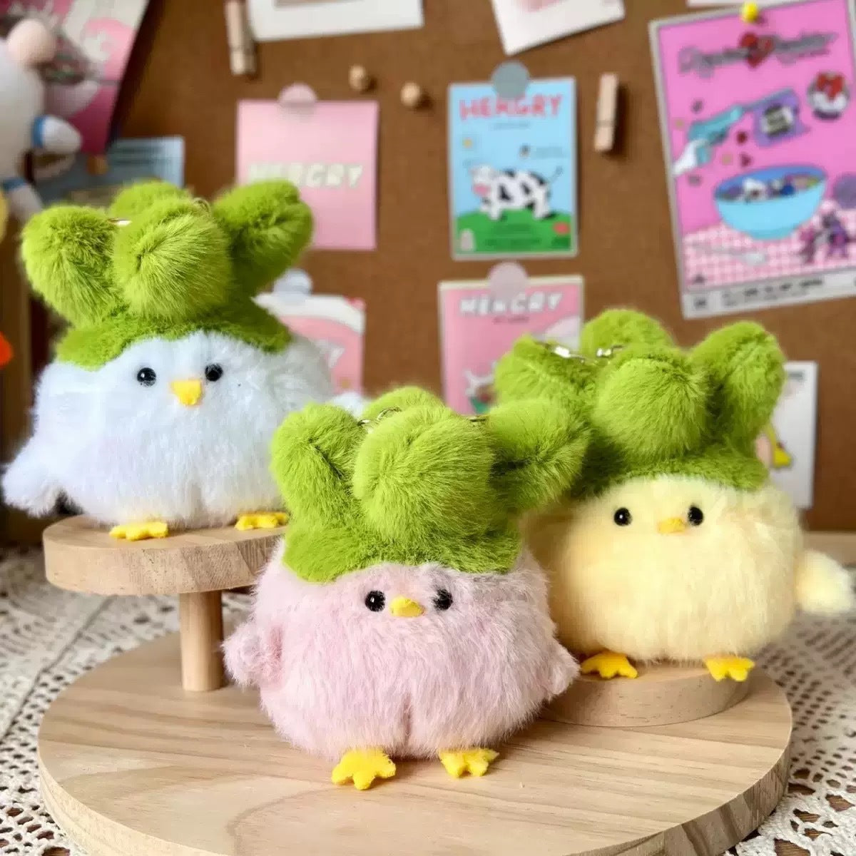 Wuhan Creative Garlic Bird Sound Plush Toy Souvenir for Kids