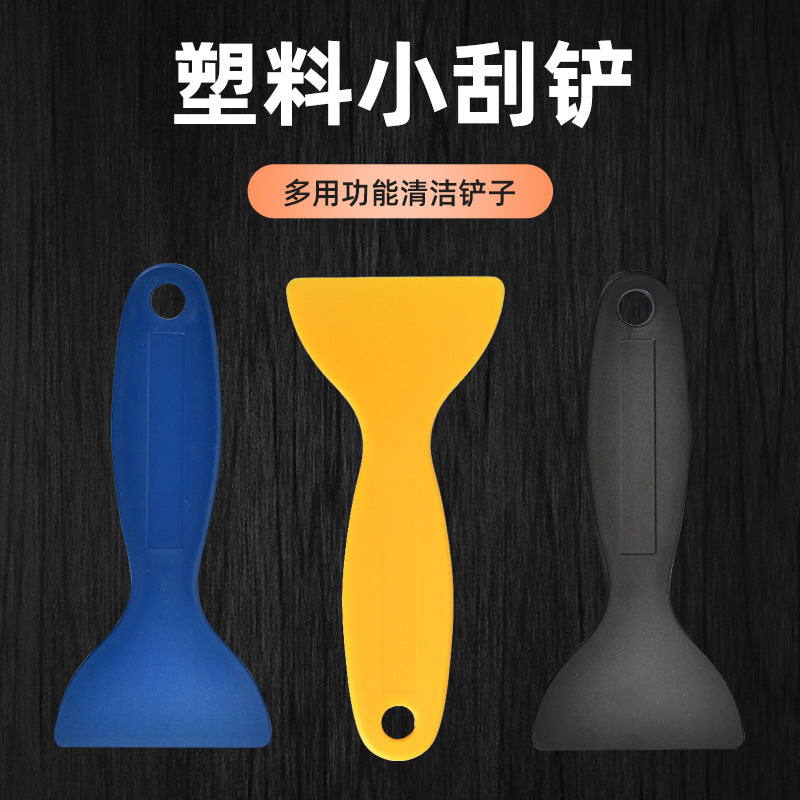Heavy-Duty Plastic Scraper Tool for Car Film, Glass, and General Cleaning