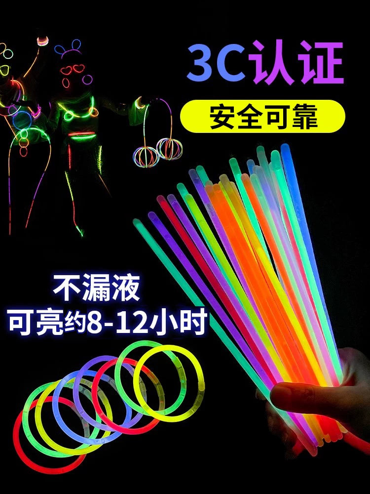 Kids' Non-Toxic Glow Stick Bracelets for Parties and Events