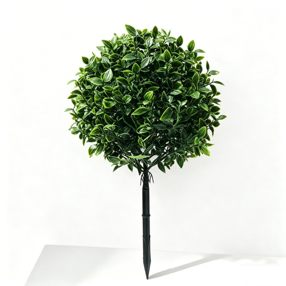 Artificial Mandrake Plant with Ground Stake for Indoor/Outdoor Decor