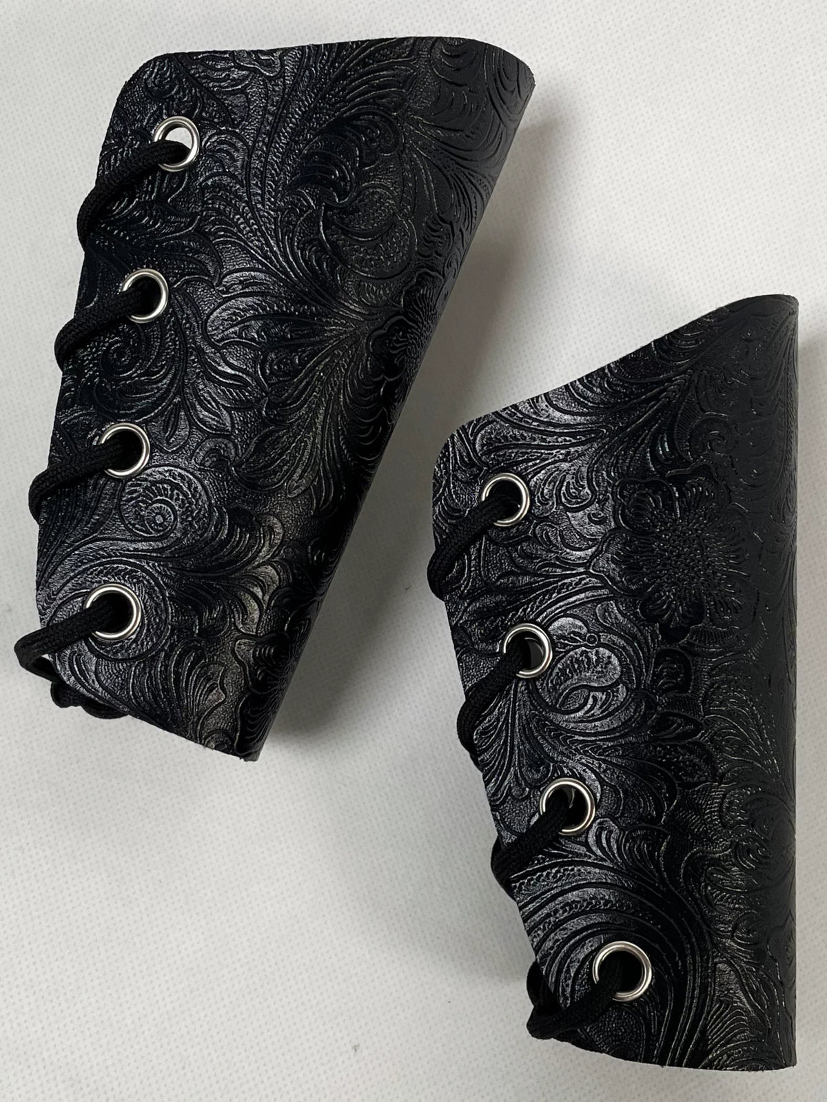 Embroidered Hanfu Wrist Guards for Couples, Martial Arts Style Arm Bracers