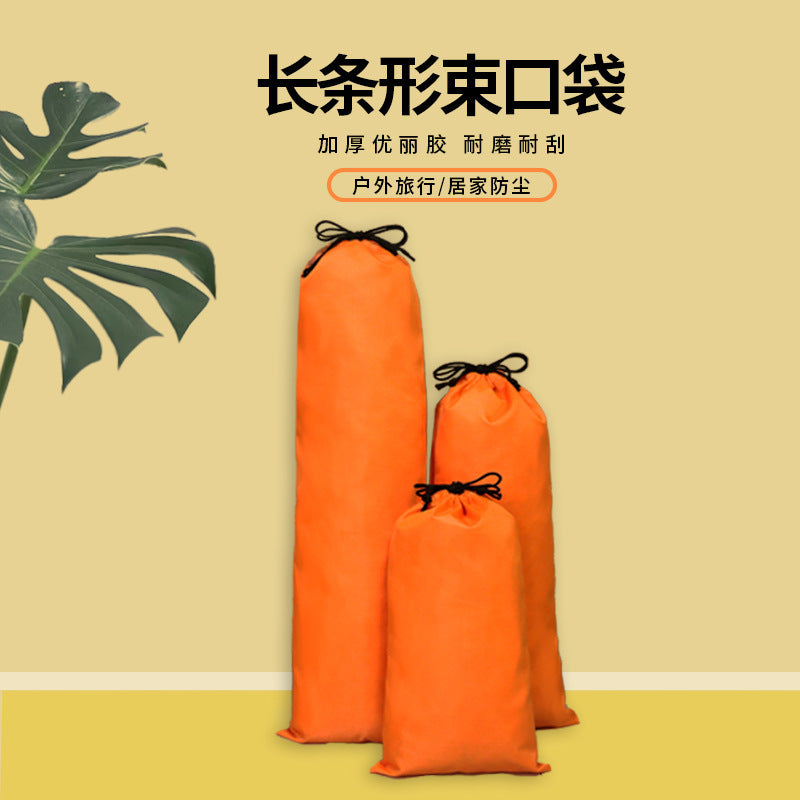 Waterproof Drawstring Storage Bag for Umbrellas, Trekking Poles, Tripods, and Tent Poles