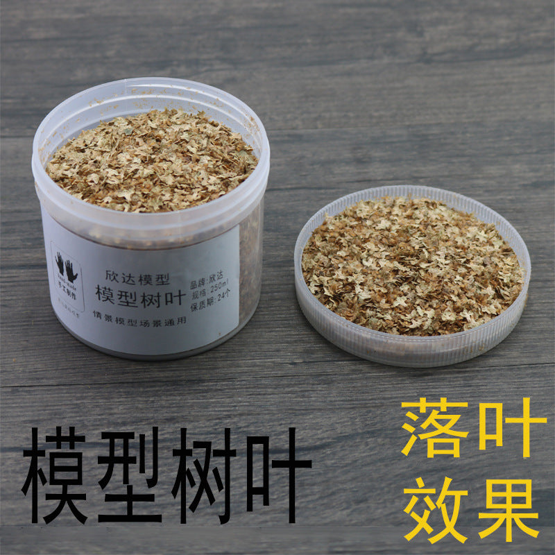 Artificial Fallen Leaves for Diorama and Model Scenery DIY