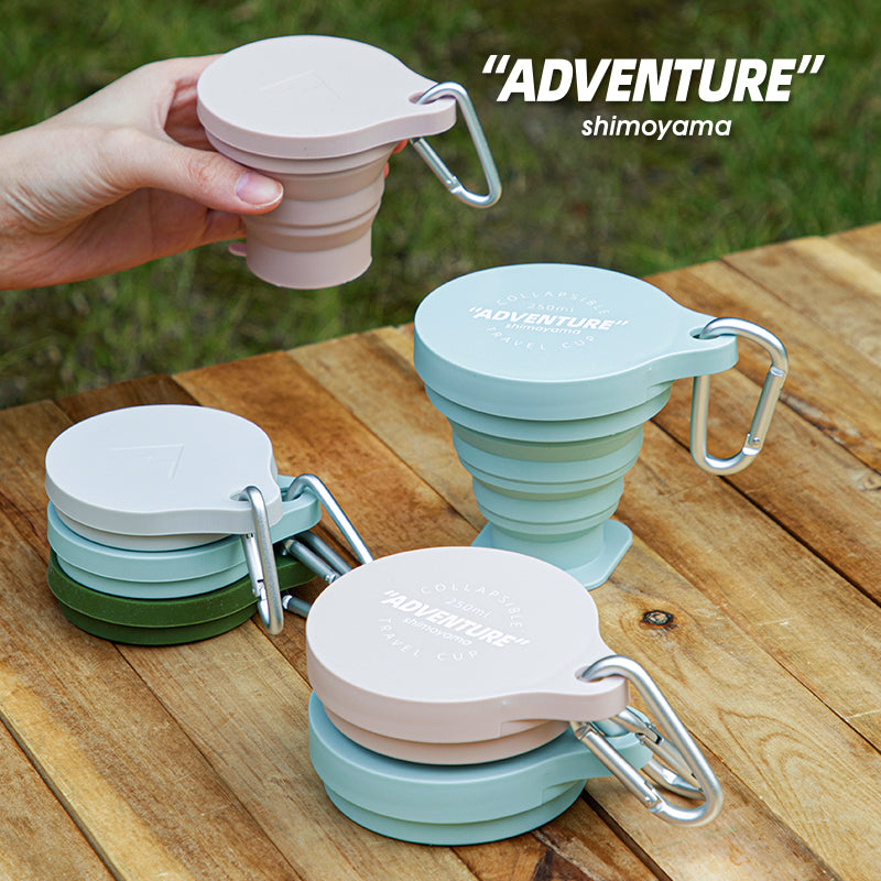 Food Grade Silicone Collapsible Travel Cup Portable for Camping and Outdoor Use