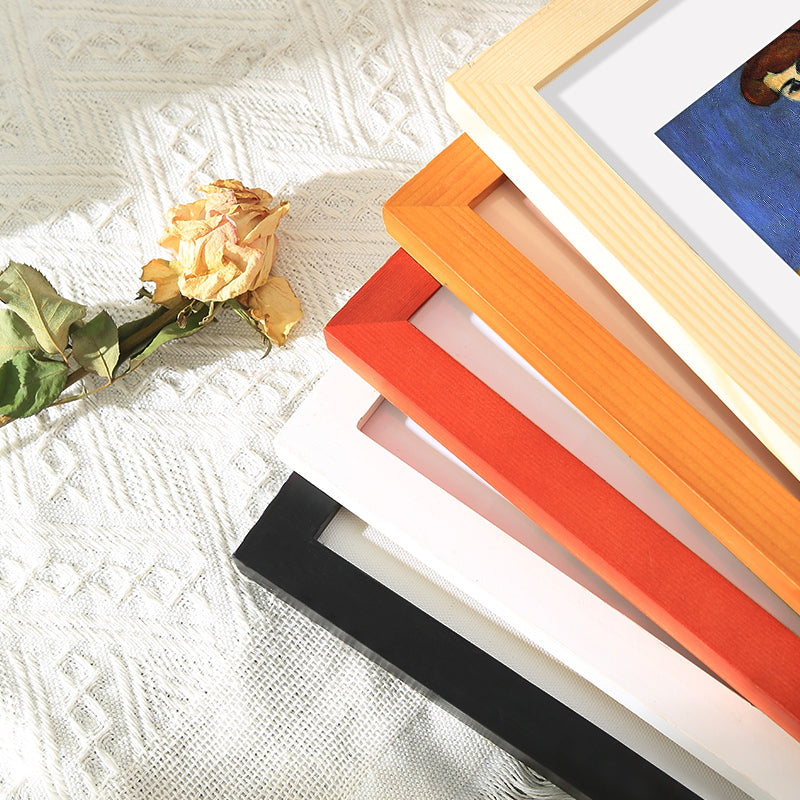 Wooden Picture Frame for Wall Mounting, A3/A4/8K/4K Art Display, Solid Wood for Oil Painting, Sketch, Poster