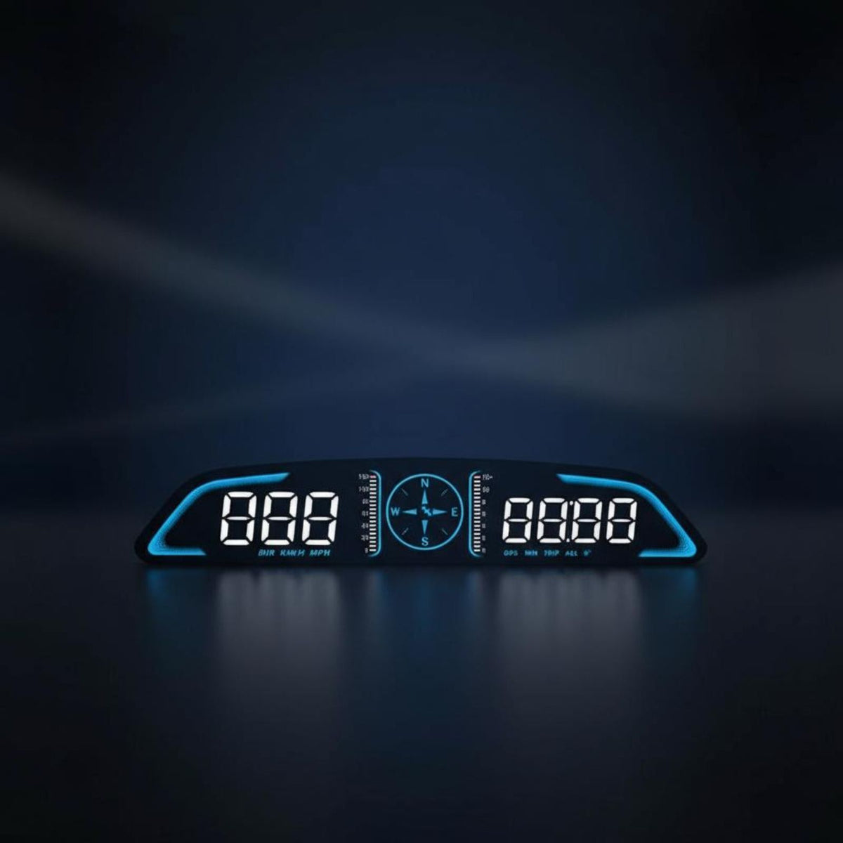 Digital Navigation Speedometer, Universal Display for Car, HUD, Speed Display, Overspeed Alarm, Automatic Brightness Adjustment, Large Font LCD, port Interface