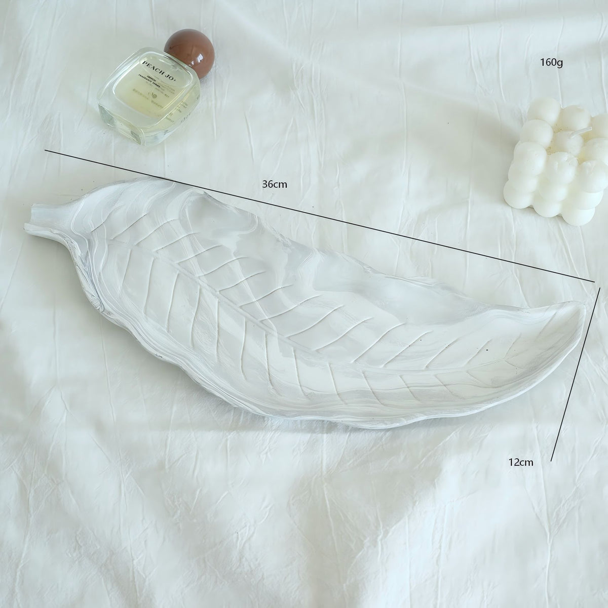 White / Long Leaf Tray