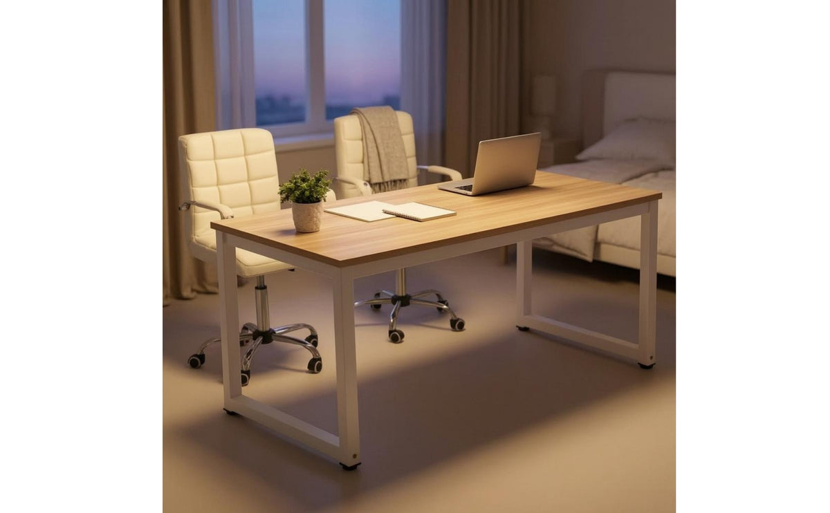 Home Office Desk Modern Computer Desk Sturdy for Study, Bedroom