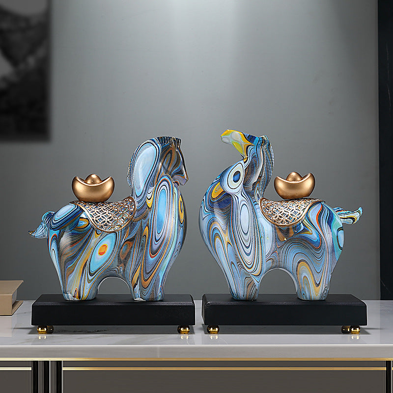 Horse Figurine Decoration for Home and Office