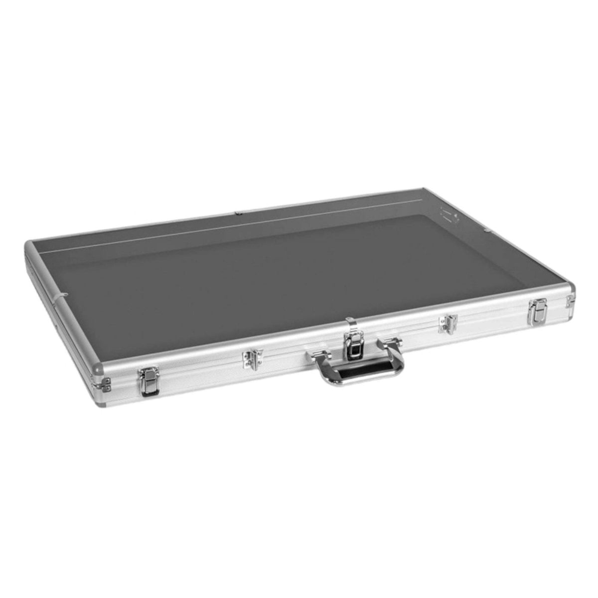Aluminum Trading Card Case Large Capacity Aluminum Card Holder Lockable for Tournaments