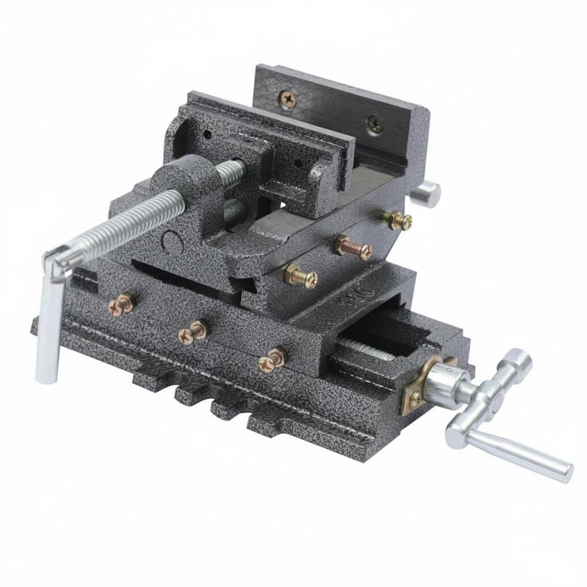 Cross Slide Vise Adjustable Workshop Tool Wide Jaw Opening for Professionals