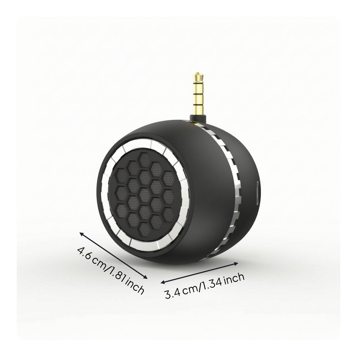 Direct-Connect Speaker Compact Portable Speaker Amplifier Louder for Travel