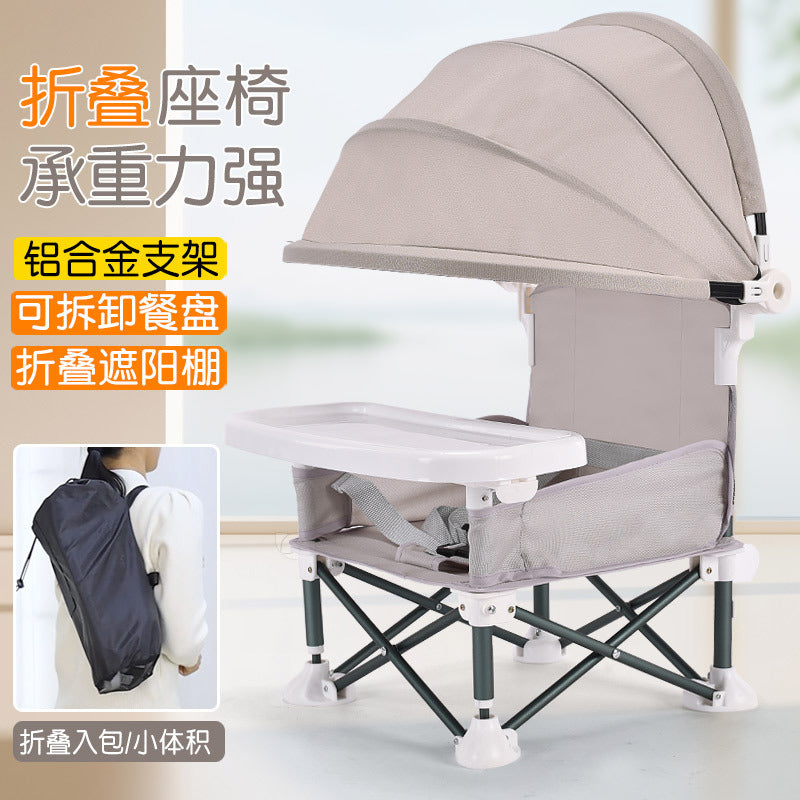Portable Folding Baby High Chair for Travel and Outdoor