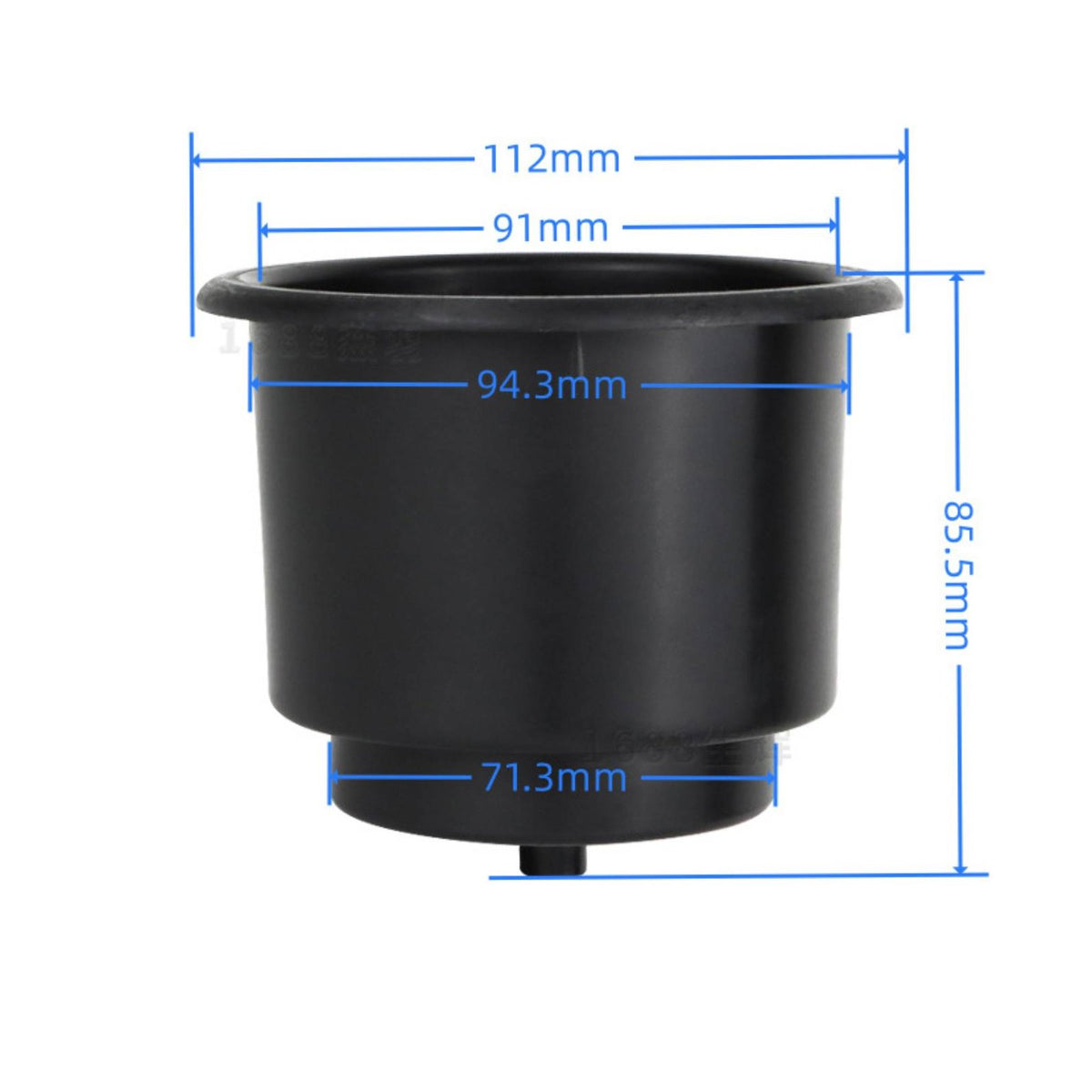 Marine Stainless Steel Cup Holder Marine Drink Holder Easy to Install for Yacht