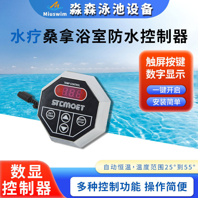 Sauna Steam Generator with External Controller