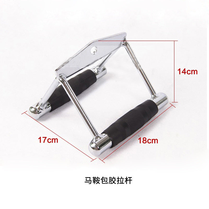 Rubber-coated V-bar