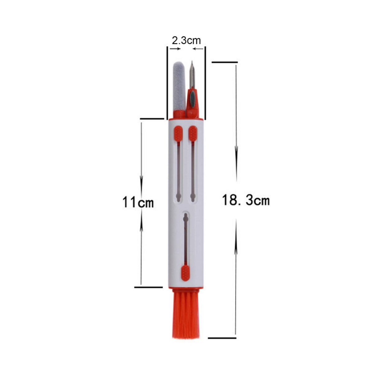 Earbud Cleaning Pen Flocking Sponge Headphone Cleaning Kit Wide Compatibility Keyboard Cleaner Brush for Travel