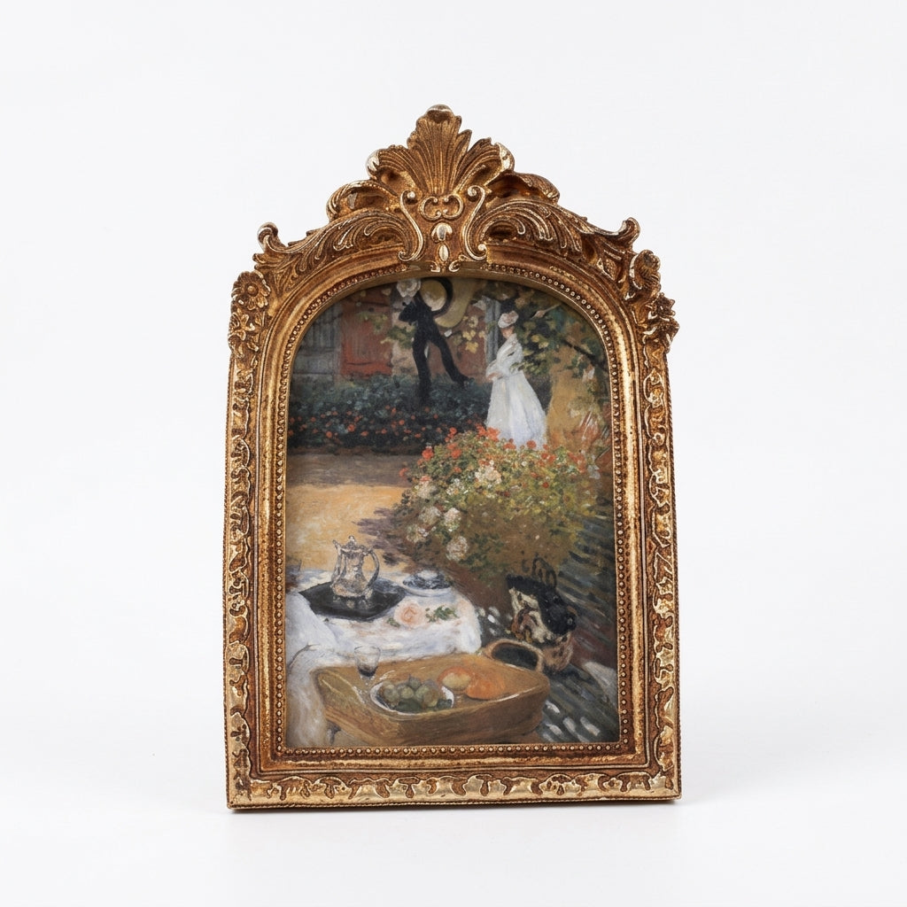 Vintage Resin Photo Frame, European Classical Style