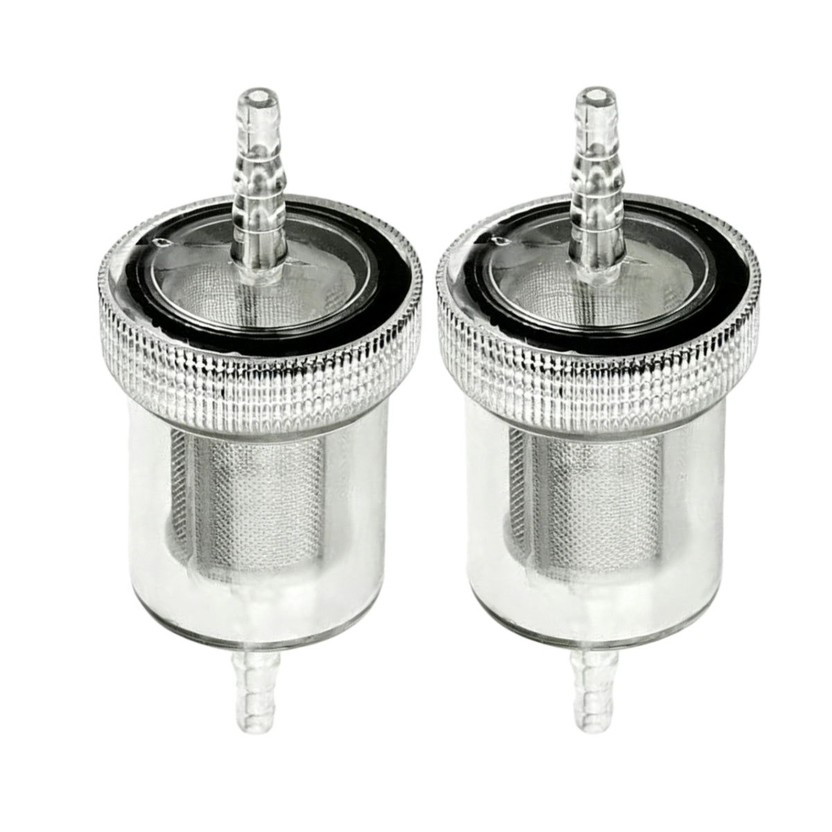 2 Pieces Fuel Filter with Inner Filter Component Transparent for Parking Heater
