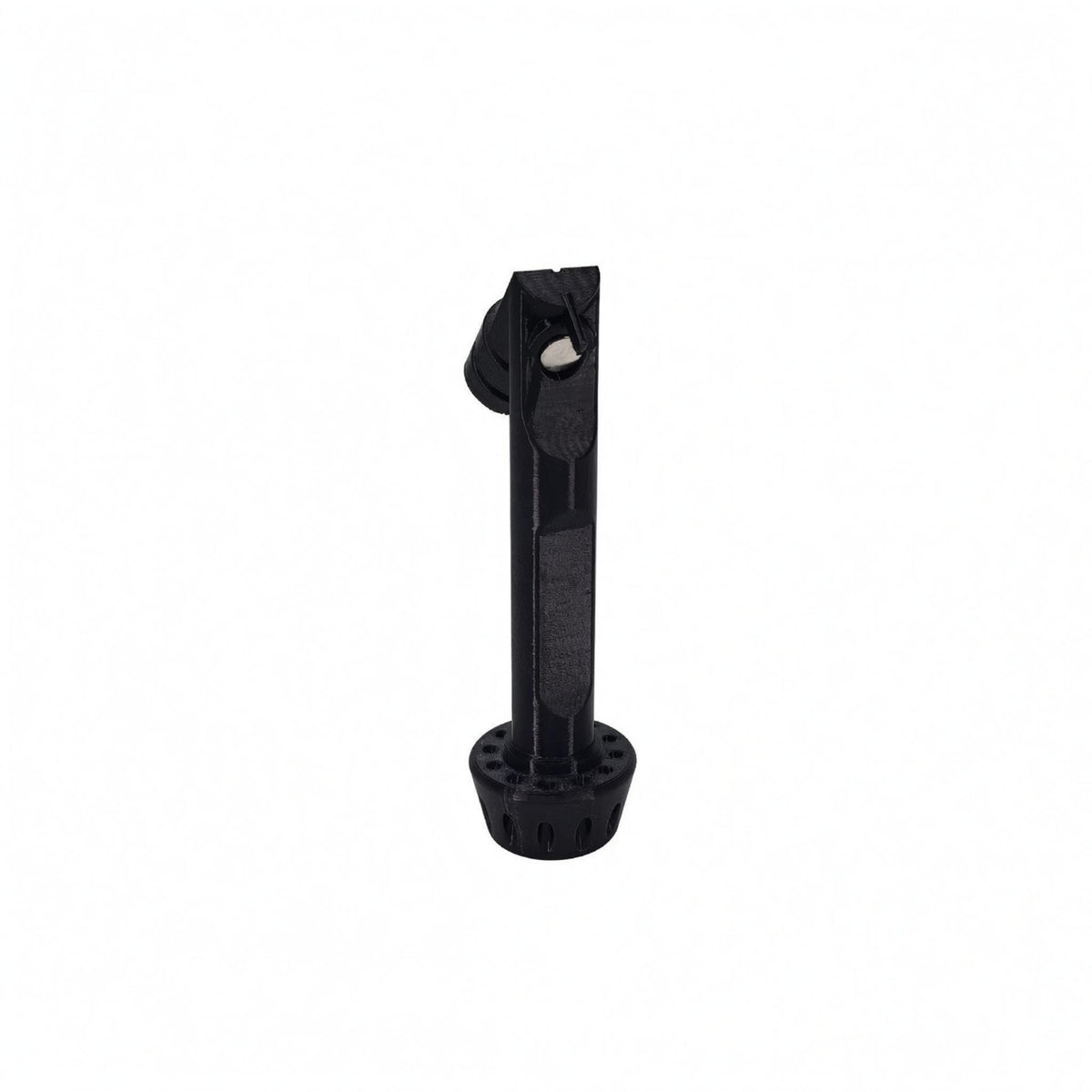 Black Fishing Line Threading Tool Plastic Line Threading Tool Compact Threader Angled Top