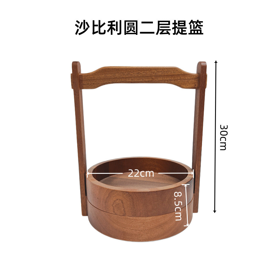 Round 2-tier Basket