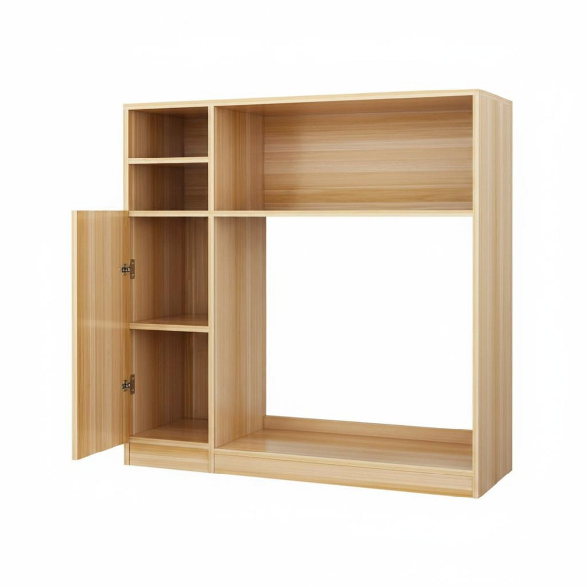 Dining Table Cabinet Combo Foldable Folding Dining Table Built-in Storage