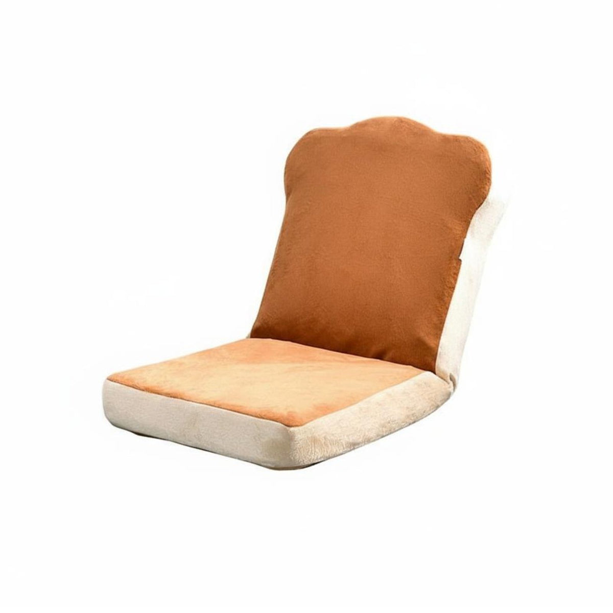 Plush supportrest Lounger Cute design Floor Chair Lightweight for Bay sill, Office