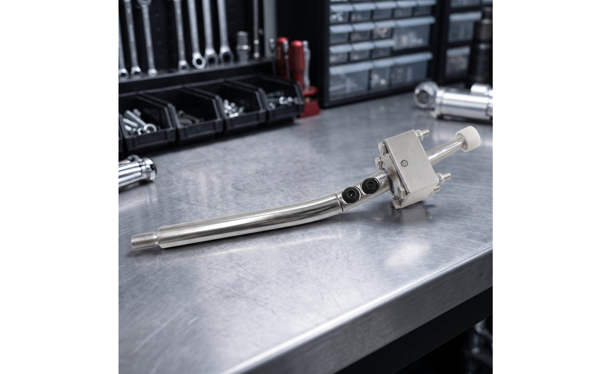 Polished Short Throw Shifter Threaded Gear Selector Lever for Drivers