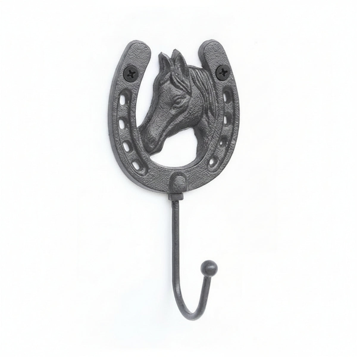Textured Finish Cast Iron Wall Hook Home Storage Decorative
