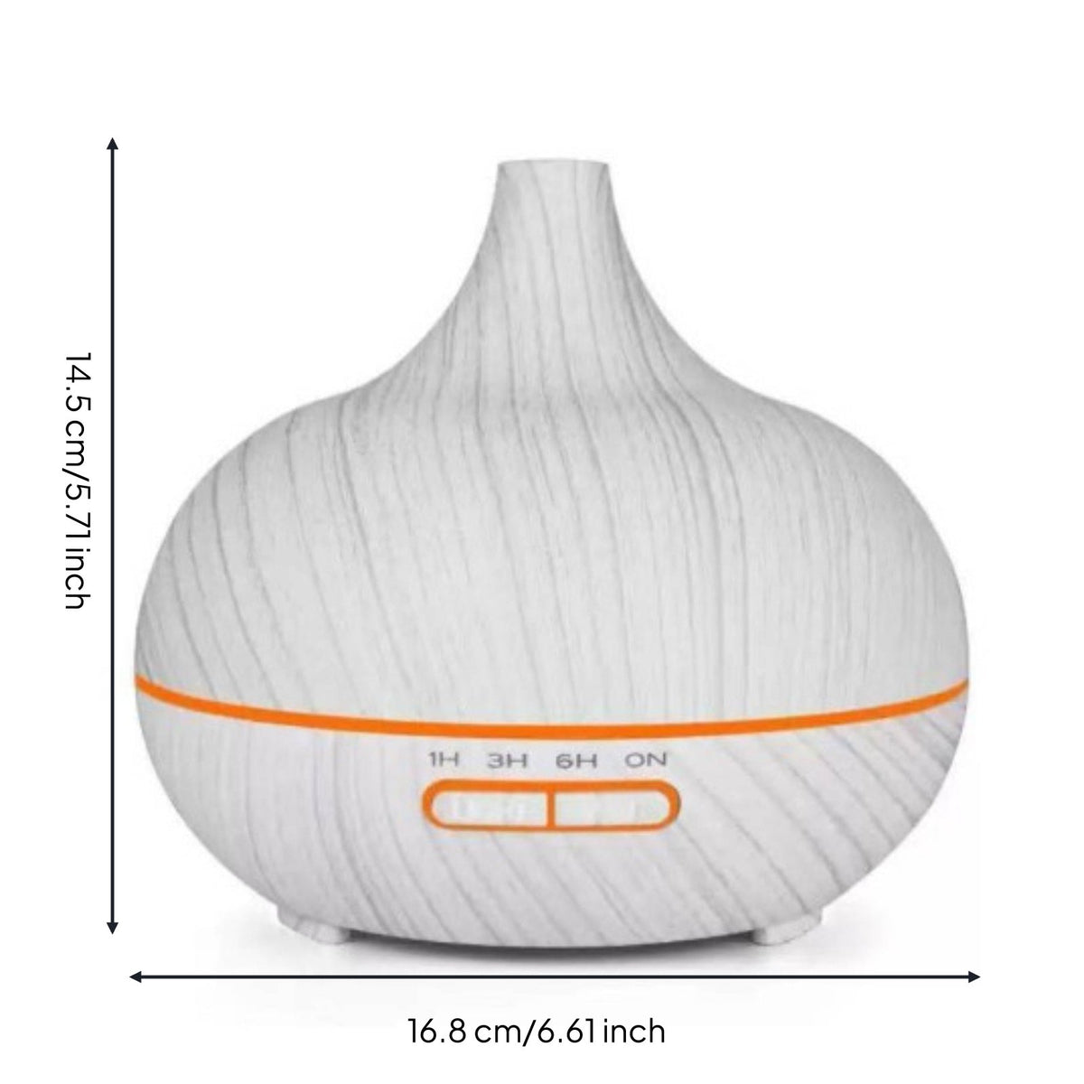Onion Shaped Aroma Humidifier Whisper Quiet High-Frequency Oil Dispenser