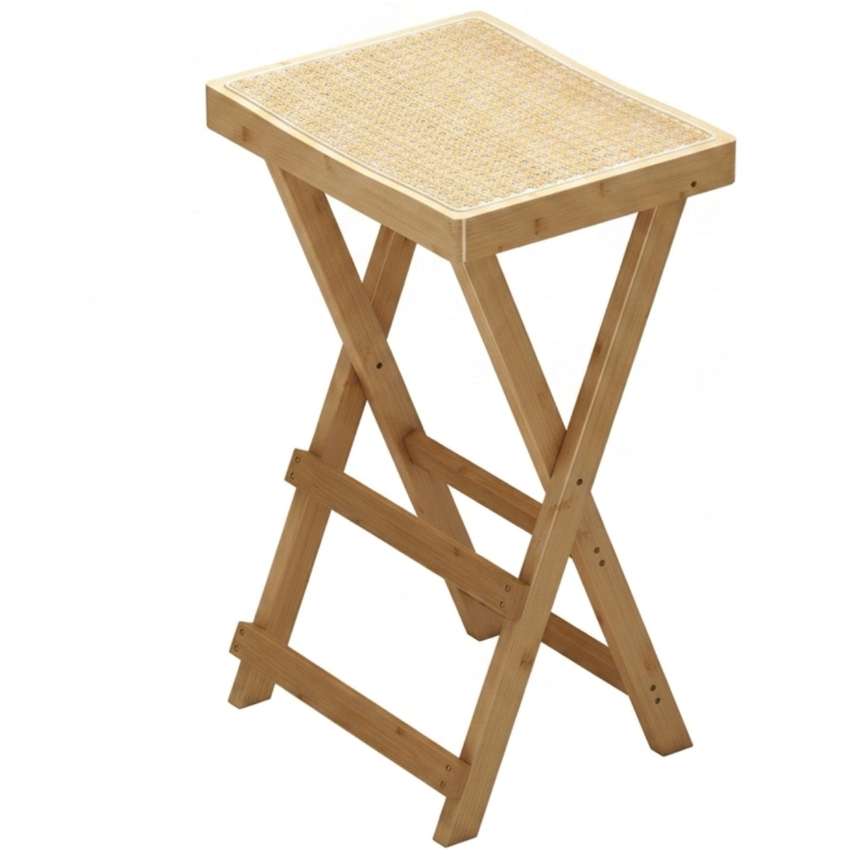 Folding Bar Stool Foldable Furniture Stable for Small Apartments, Kitchen