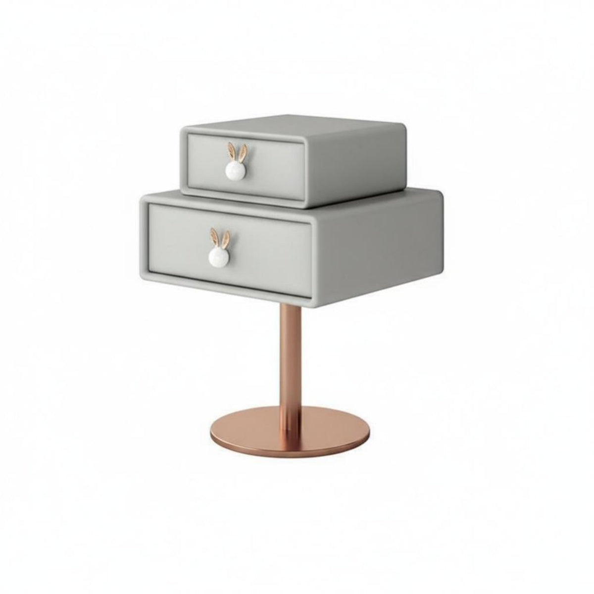 NimbusShaped Nightstand Cute Design Bedside Table Creative Look for Living Room