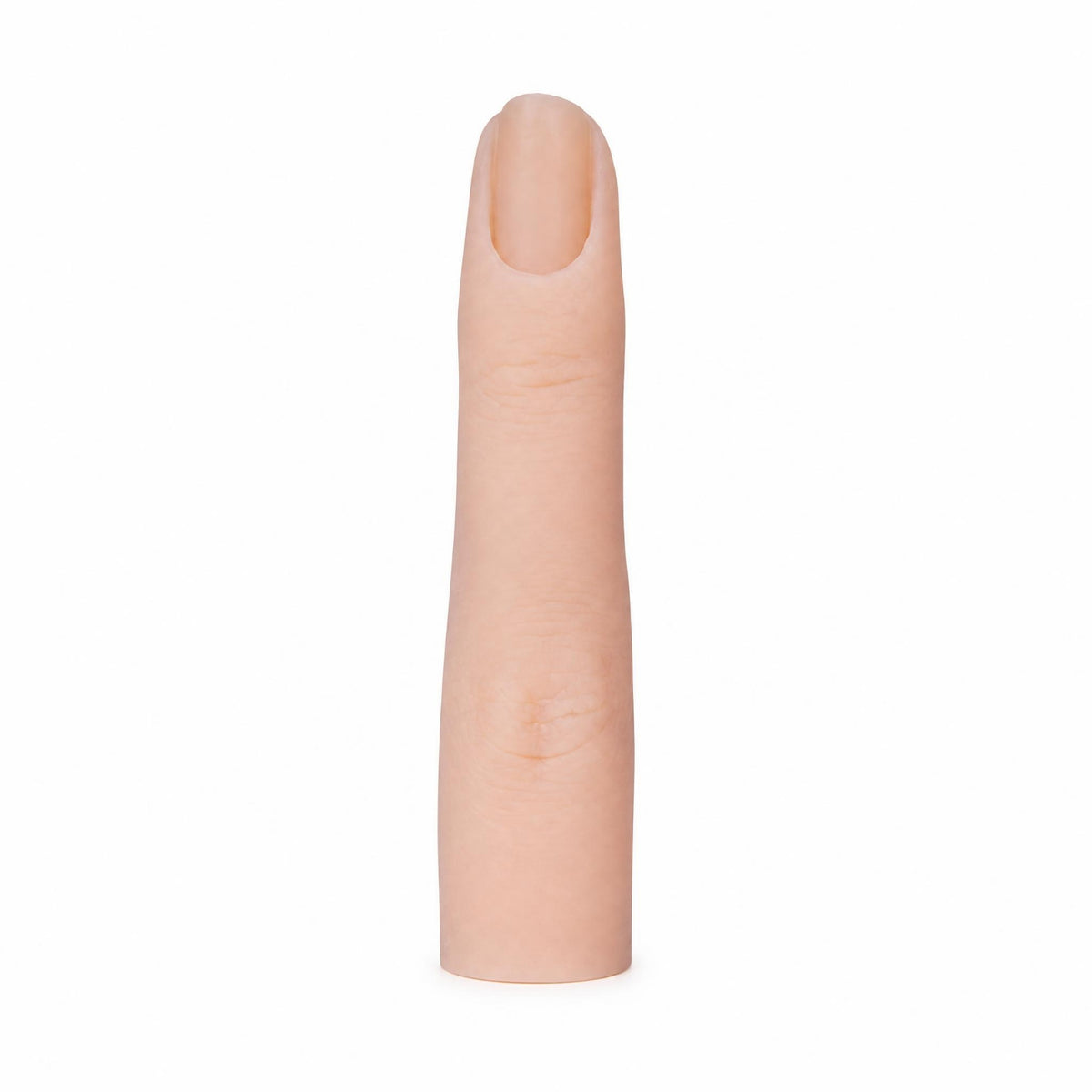 Curved Manicure Finger Model Bone-Like Silicone Finger Model Display