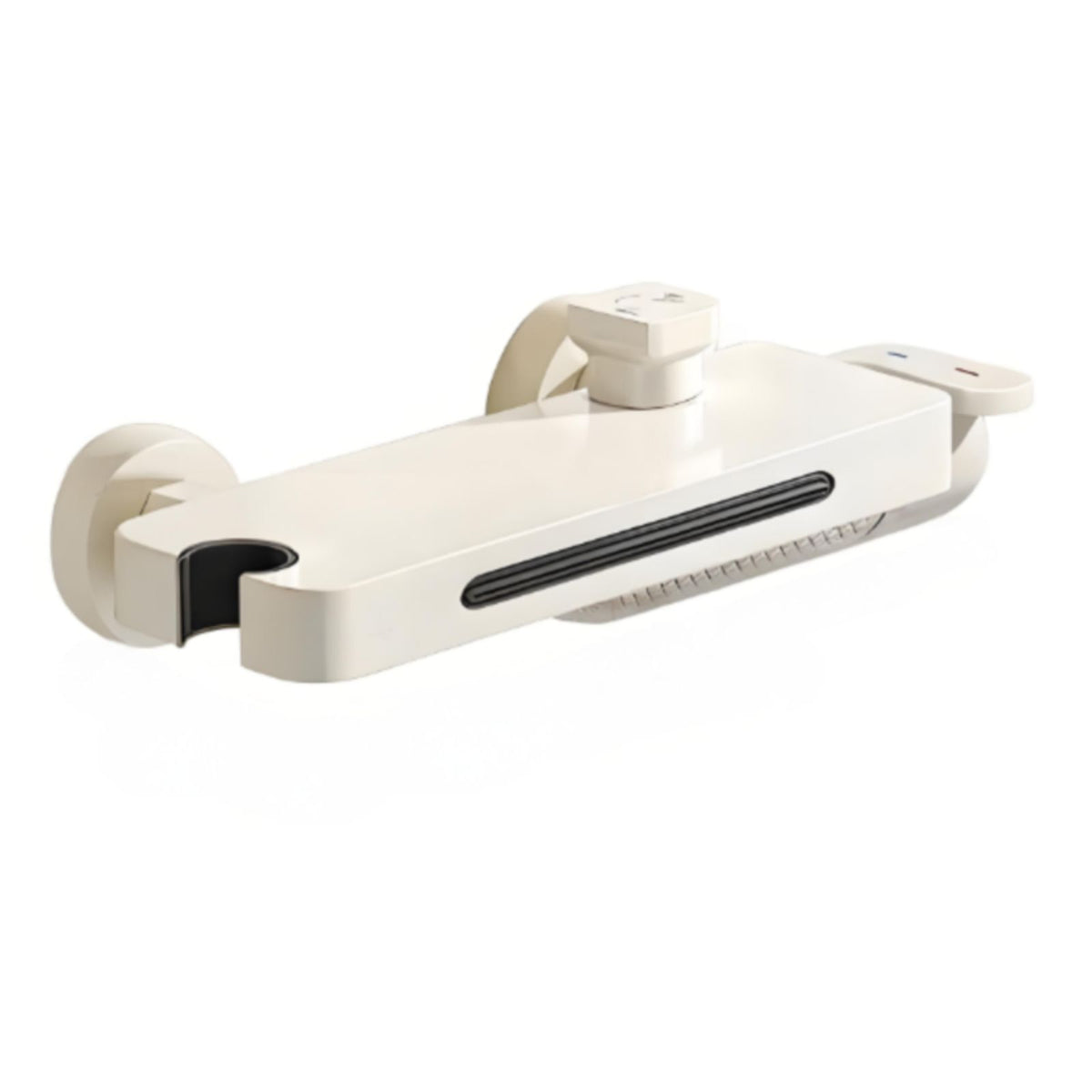 Waterfall Bathtub Faucet, Brass Wall Mount, Modern Valve
