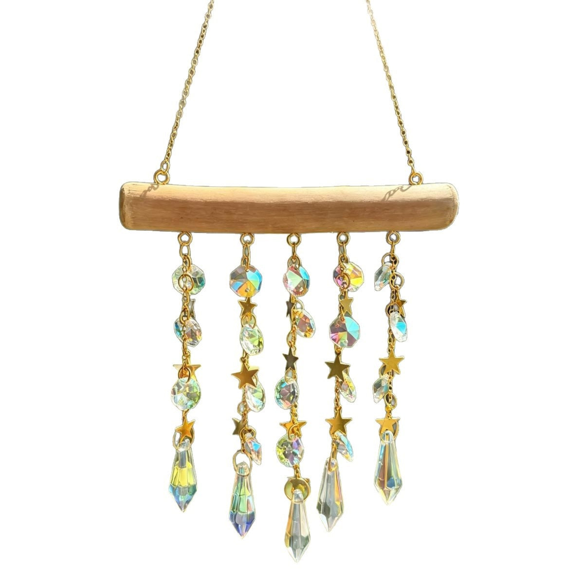 Sun Catcher with Crystals Sparkling Ornament Boho for Window, Bedroom