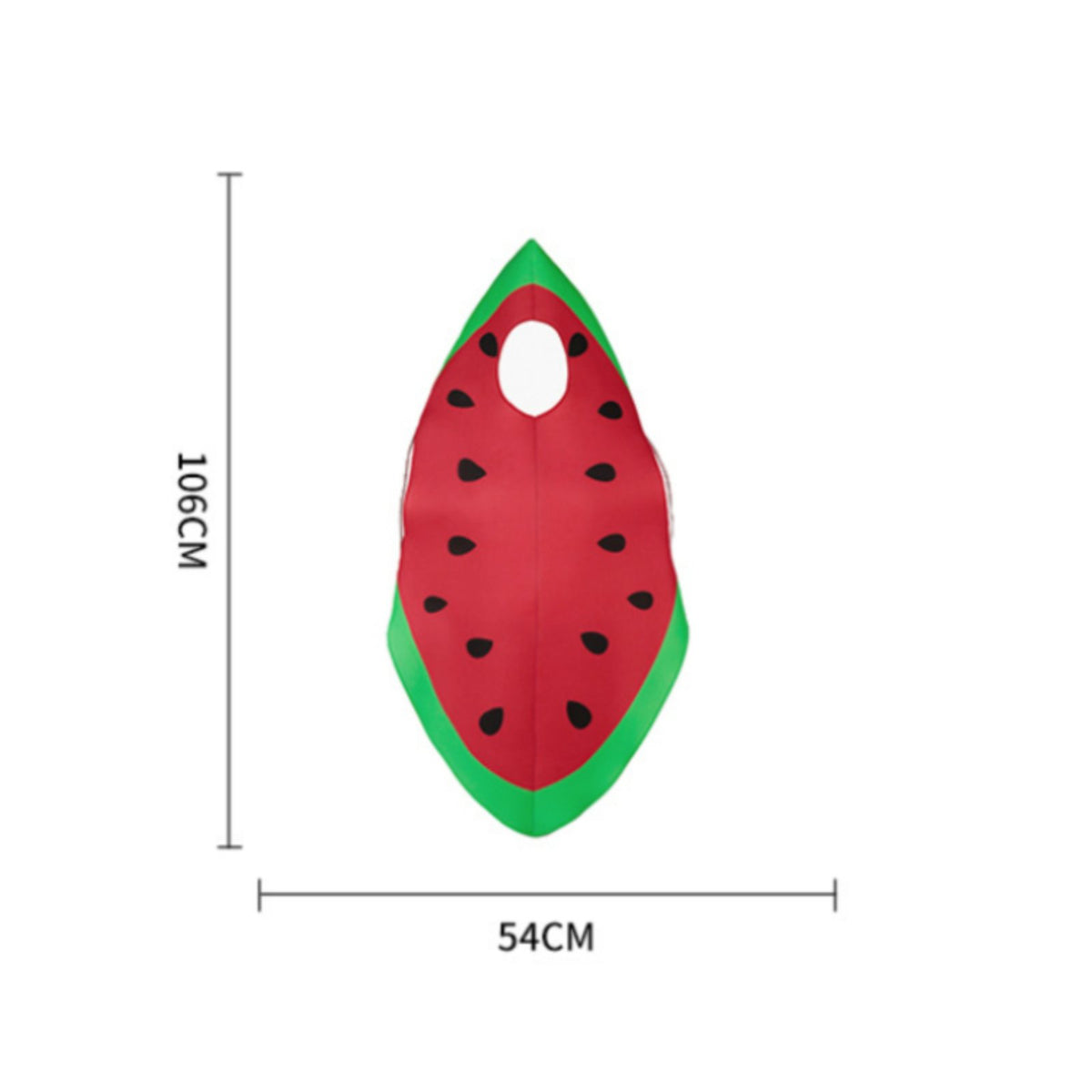 Watermelon Slice Costume Stage Performance Watermelon Costume Halloween