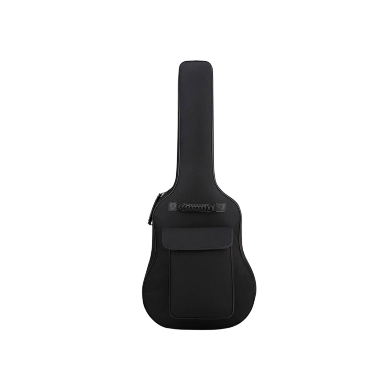 41-Inch Acoustic Guitar Bag Black Backpack Guitar Bag
