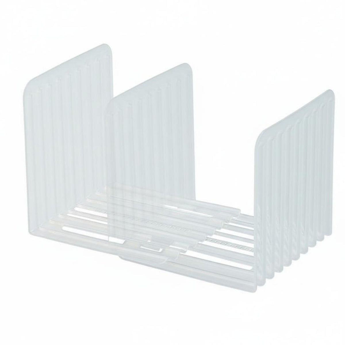 Made in Japan Refrigerator Partition Board Space Saving Adjustable Refrigerator Divider Easy Installation for Meal Preppers, Pantry, Drawers