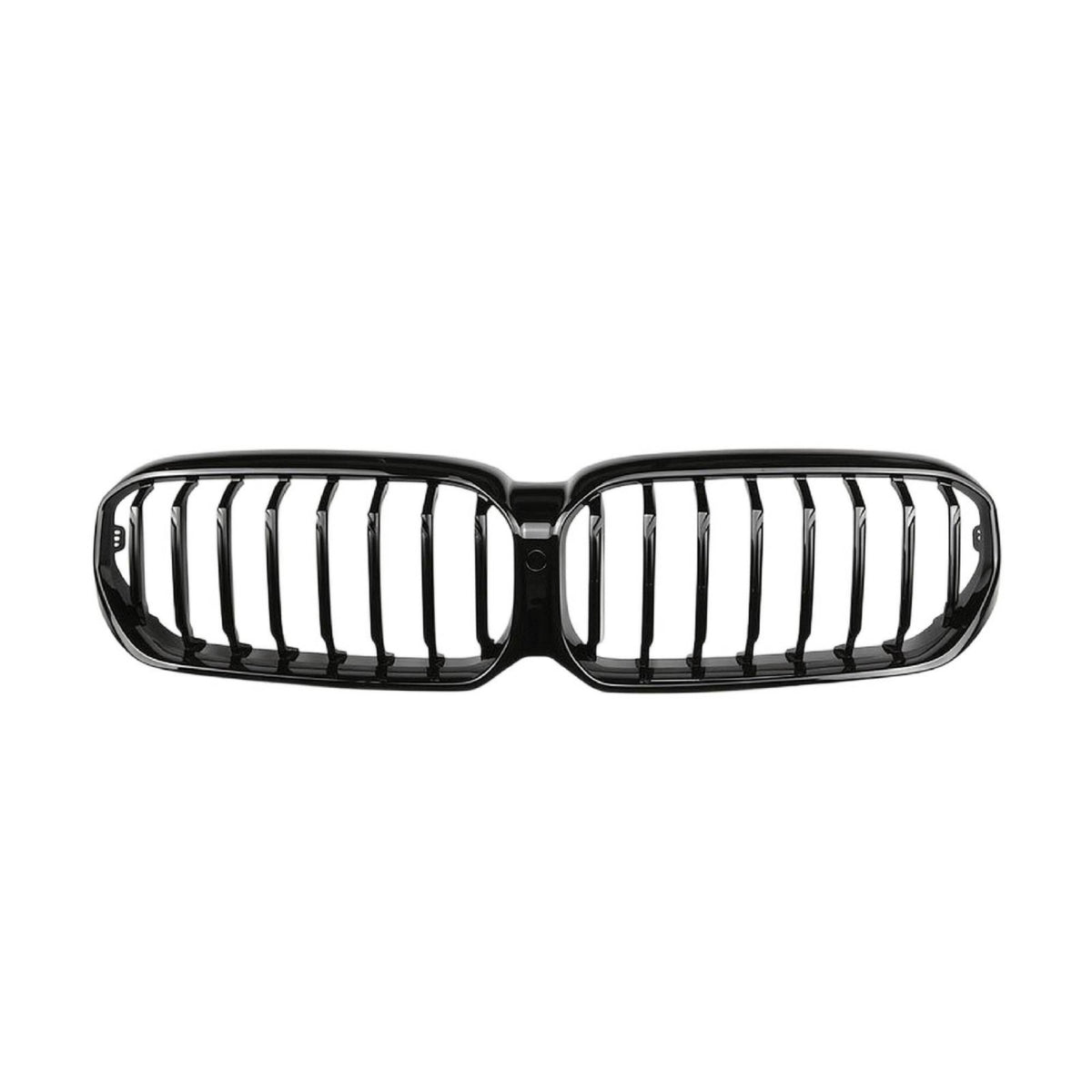 Gloss Black Automotive Kidney Grille Single-Slat Front Kidney Grille OEM Replacement Easy Install for Car Enthusiasts