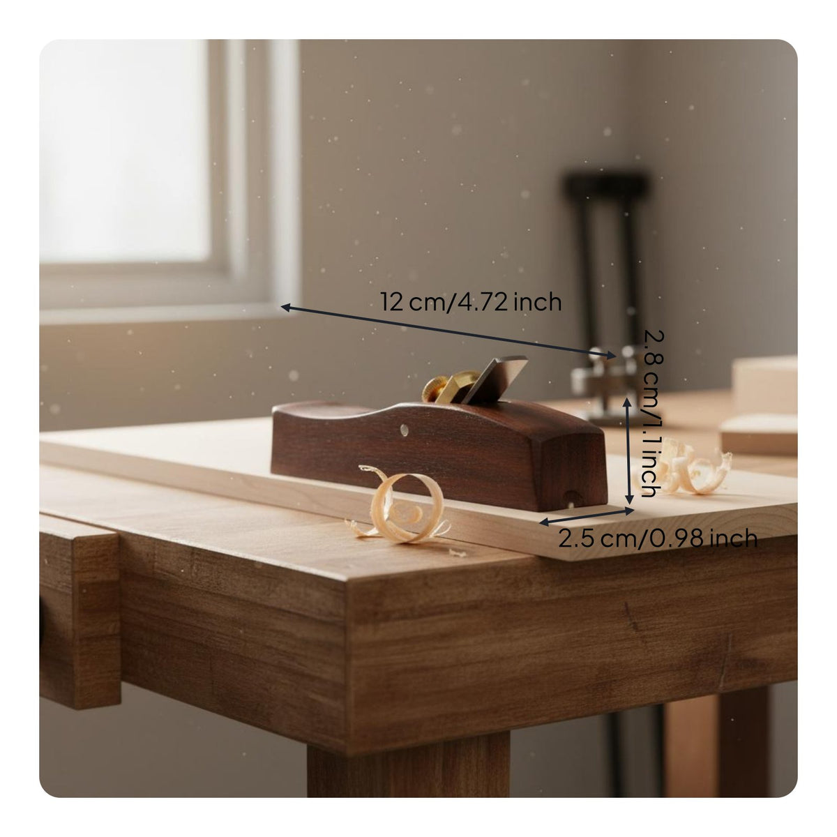Corner Rounding Plane High-Speed Steel Blade Chamfering Hand Plane Lightweight