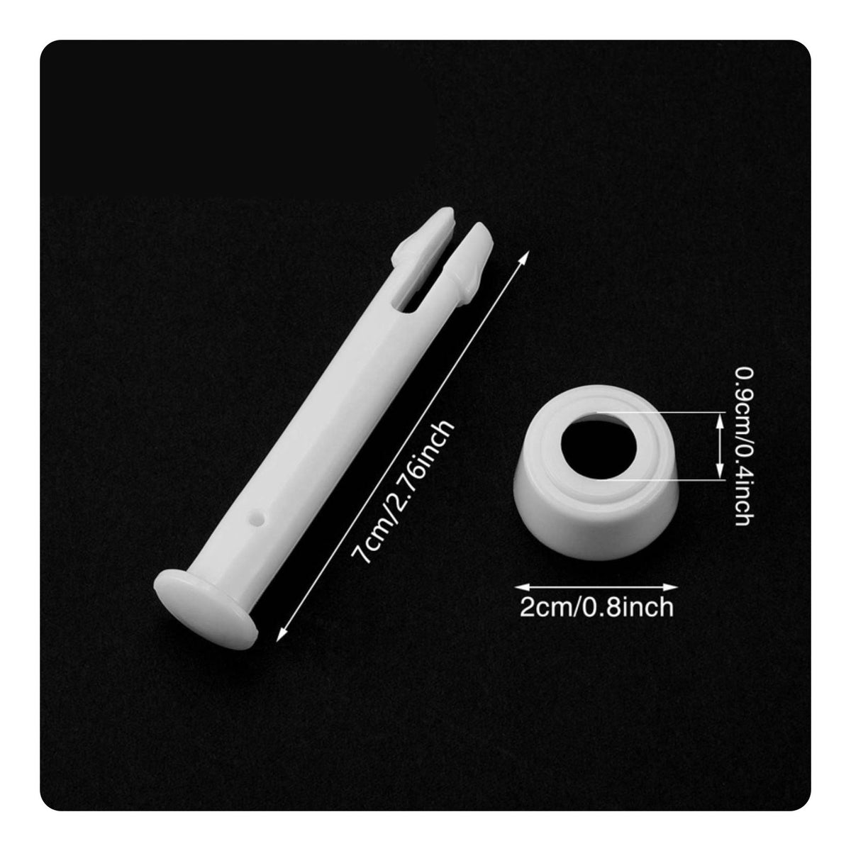 Easy Installation Plastic Pool Pin and Seal Set Sturdy Frame Pool Replacement Pin