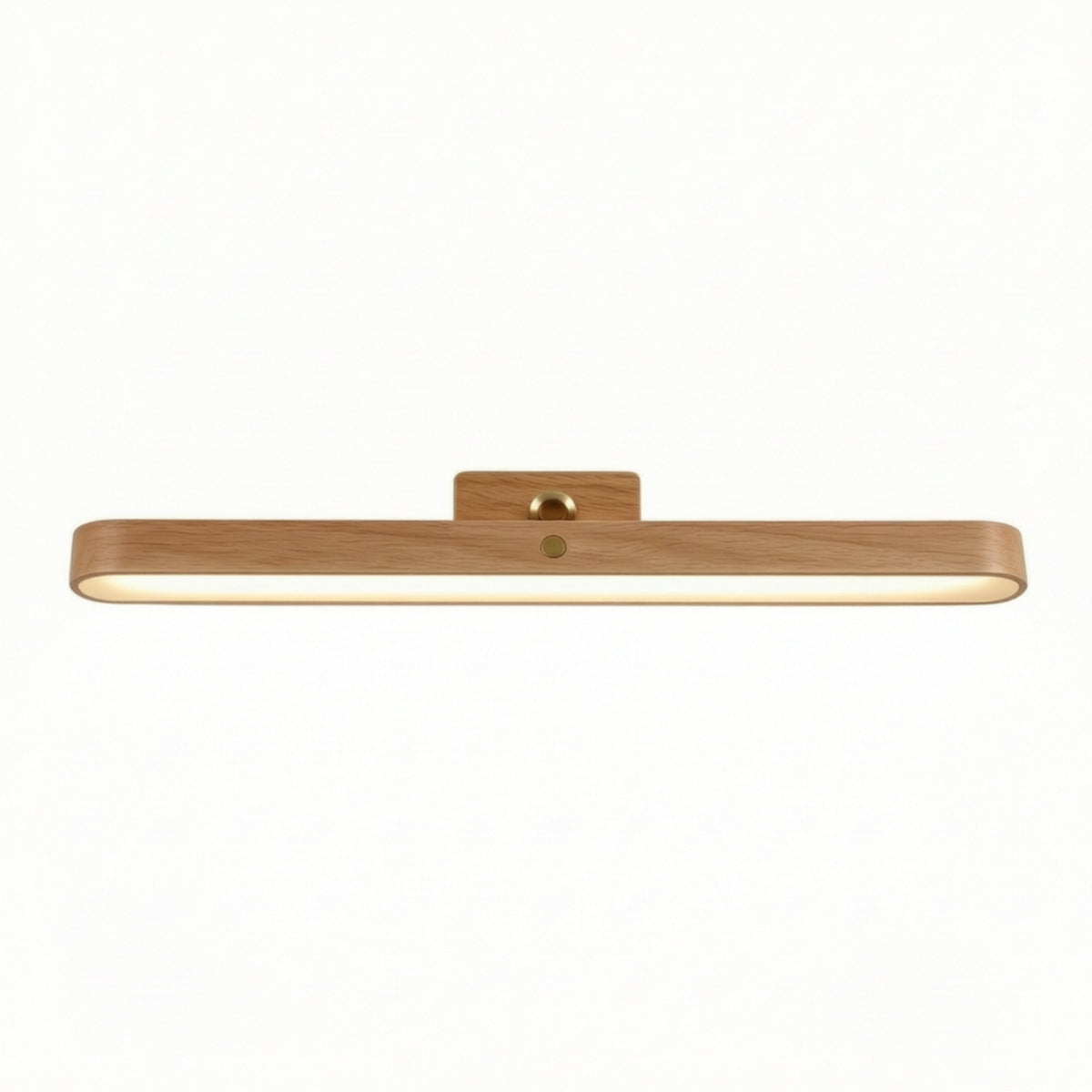 Wooden Wall Lamp Minimalist LED Vanity Light Even Illumination for Hallway