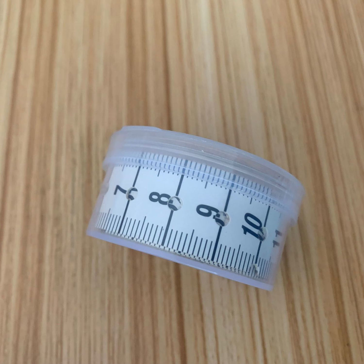 Braille Measuring Tape in Round Plastic Case
