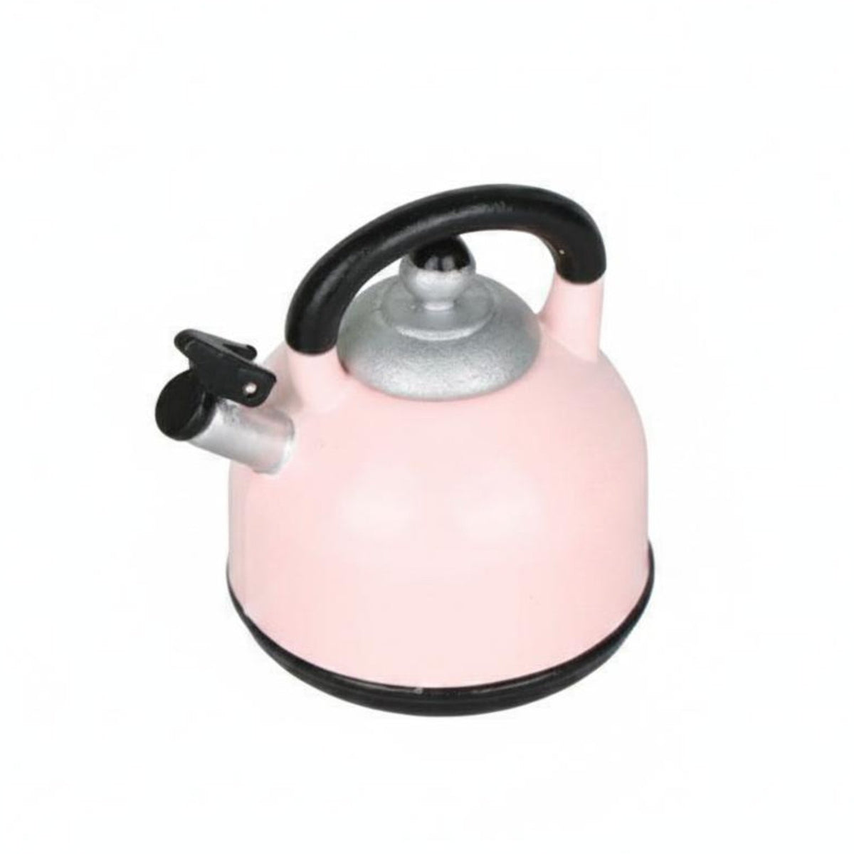 Dollhouse Kettle Colorful Set Dollhouse Tea Kettle Vintage Style 1:12 Scale Teapot for Kids, Pretend Play